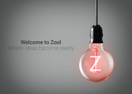 Zool old logo showing lightbulb with a Z in it