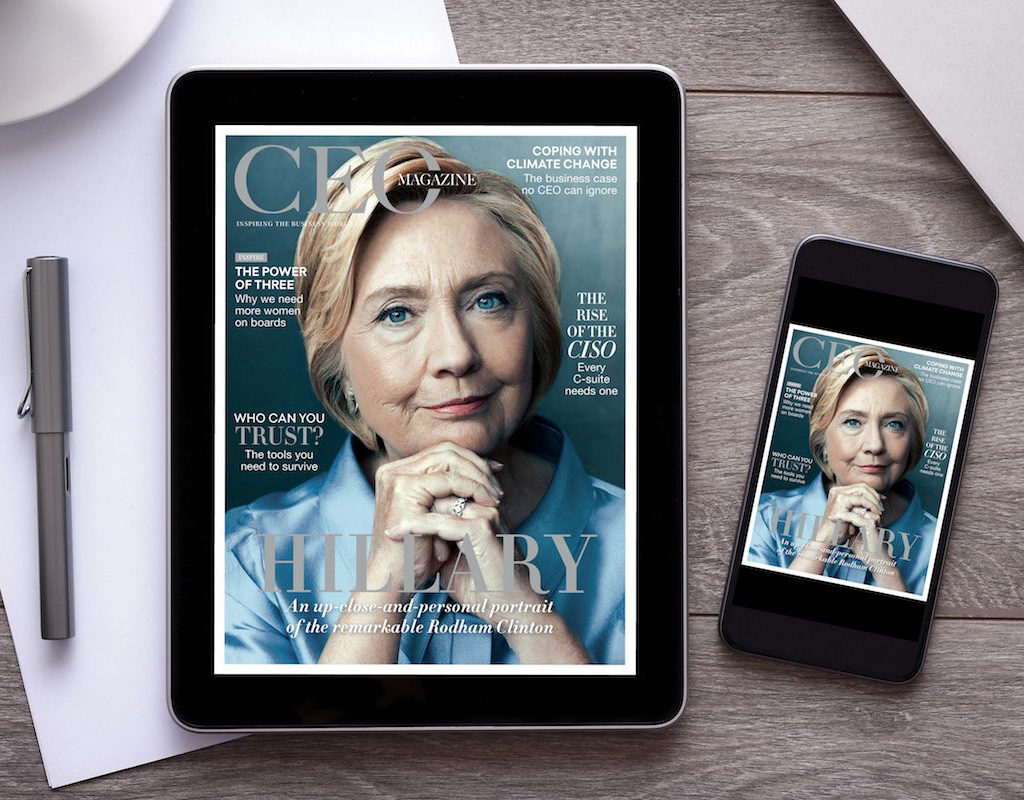 Interactive magazine on tablet and smartphone