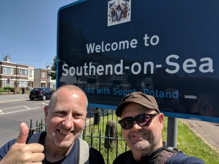 Ian and Stuart cross the border into Southend-on-Sea